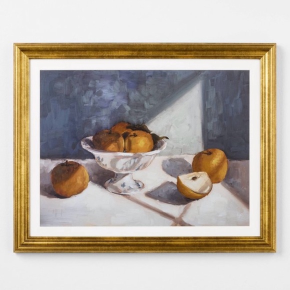20"x16" Fruit Still Life Framed Wall Art Studio Mcgee - Picture 3 of 5